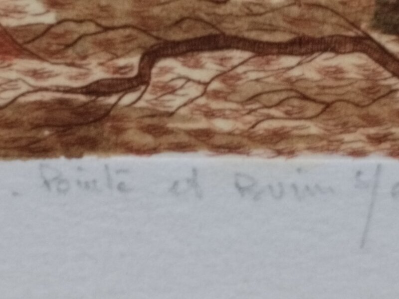 Doua litografii editie limitata, semnate