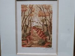 Doua litografii editie limitata, semnate